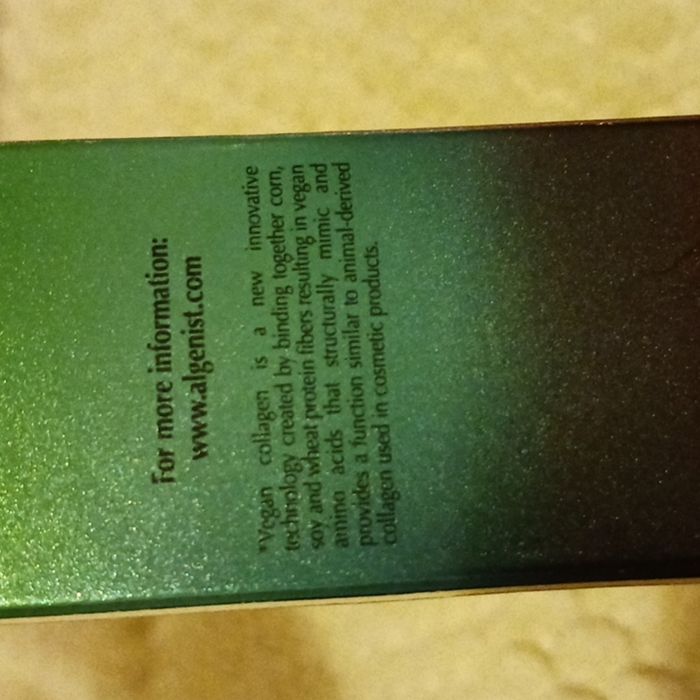 *SEALED* Algenist Genius Liquid Collagen Lip Treatment Lipbalm Gloss Serum Vegan - Picture 8 of 9